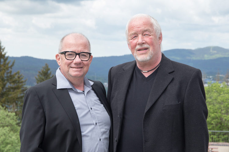 Die Vorsitzenden von TSD Frank Ertel und Michael Hillenkamp (Quelle: TSD/Silke Schönfelder)